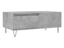 Mesa de centro 90x50x36,5 cm derivados madeira cimento PT405825^ Mesa De Centro