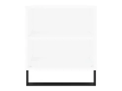 vidaxl Mesa de centro 102x44,5x50 cm derivados de madeira Branco