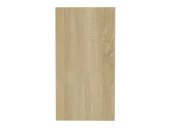 Mesa De Centro| Mesa de centro 50x26x50 cm derivados de madeira carvalho sonoma PT133469 Castanho
