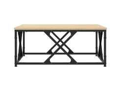 Mesa de centro 70x70x30 cm derivados de madeira carvalho sonoma PT928324^ Mesa De Centro