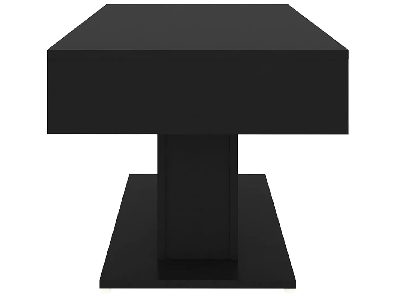 Discount Mesa de centro 96x50x45 cm derivados de madeira PT762542 Preto