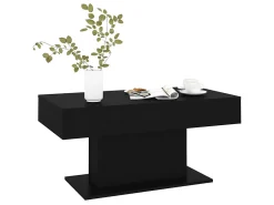 Discount Mesa de centro 96x50x45 cm derivados de madeira PT762542 Preto