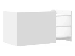 Best vidaxl Mesa de centro 100x50x50 cm derivados de madeira Branco