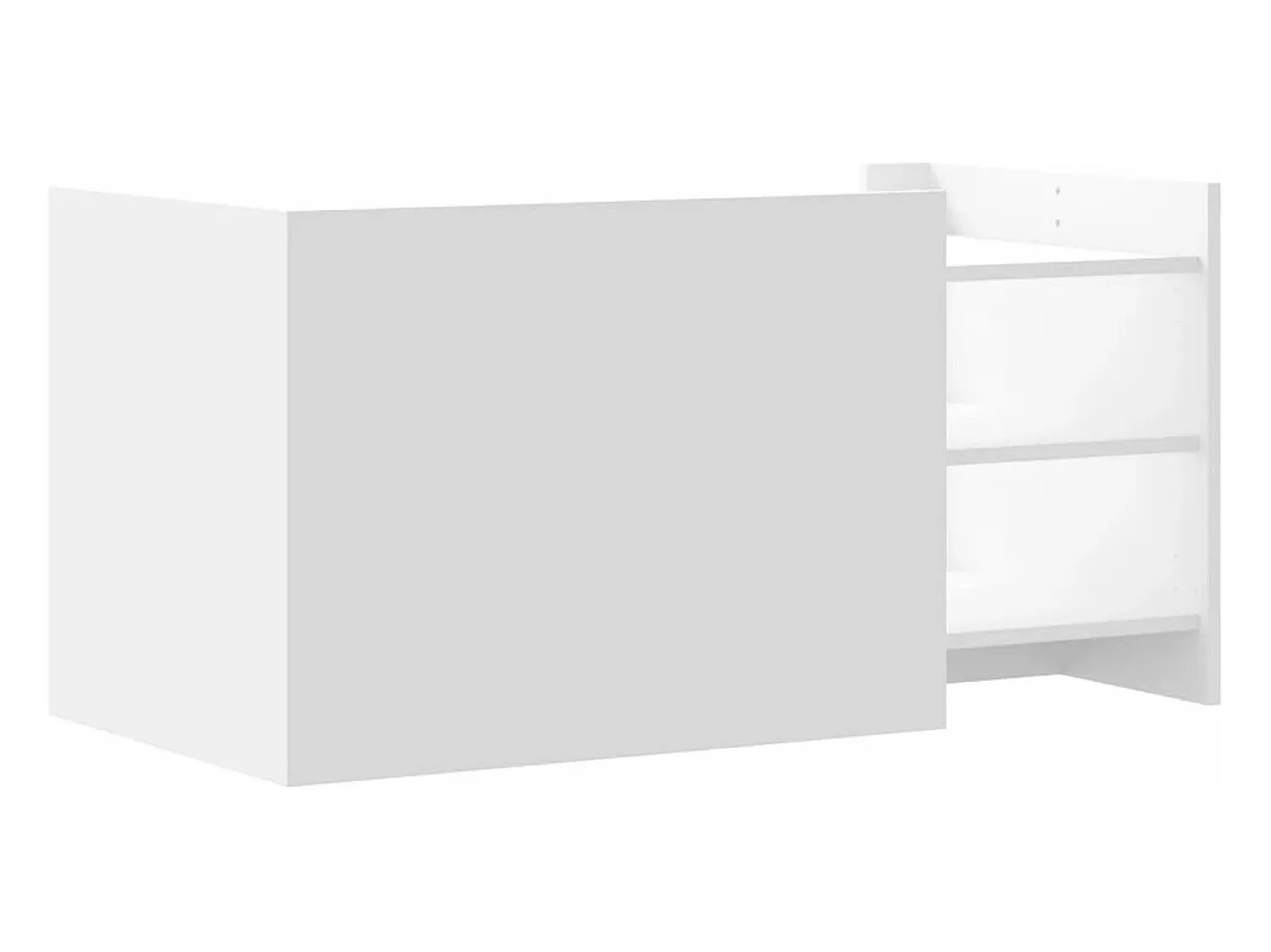 Best vidaxl Mesa de centro 100x50x50 cm derivados de madeira Branco