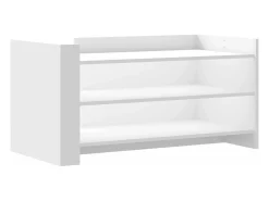 Best vidaxl Mesa de centro 100x50x50 cm derivados de madeira Branco