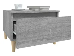 Best Mesa de centro 50x46x35 cm derivados de madeira sonoma PT388144 Cinzento