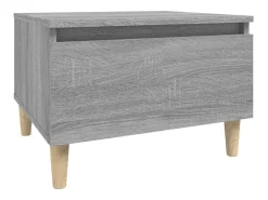 Best Mesa de centro 50x46x35 cm derivados de madeira sonoma PT388144 Cinzento