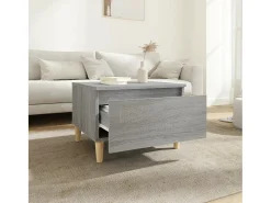 Best Mesa de centro 50x46x35 cm derivados de madeira sonoma PT388144 Cinzento
