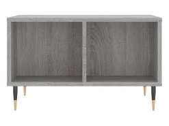 Mesa De Centro* Mesa de centro 60x50x36,5 cm derivados de madeira cinza sonoma PT477848 Cinzento