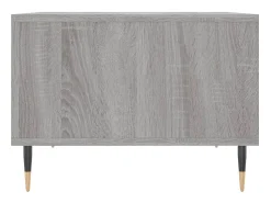 Mesa De Centro* Mesa de centro 60x50x36,5 cm derivados de madeira cinza sonoma PT477848 Cinzento