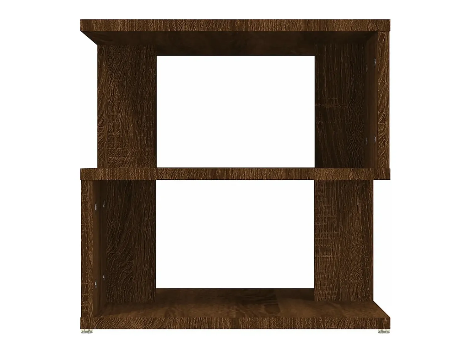 Clearance Mesa de centro 40x40x40 cm derivados madeira carvalho PT273106 Castanho
