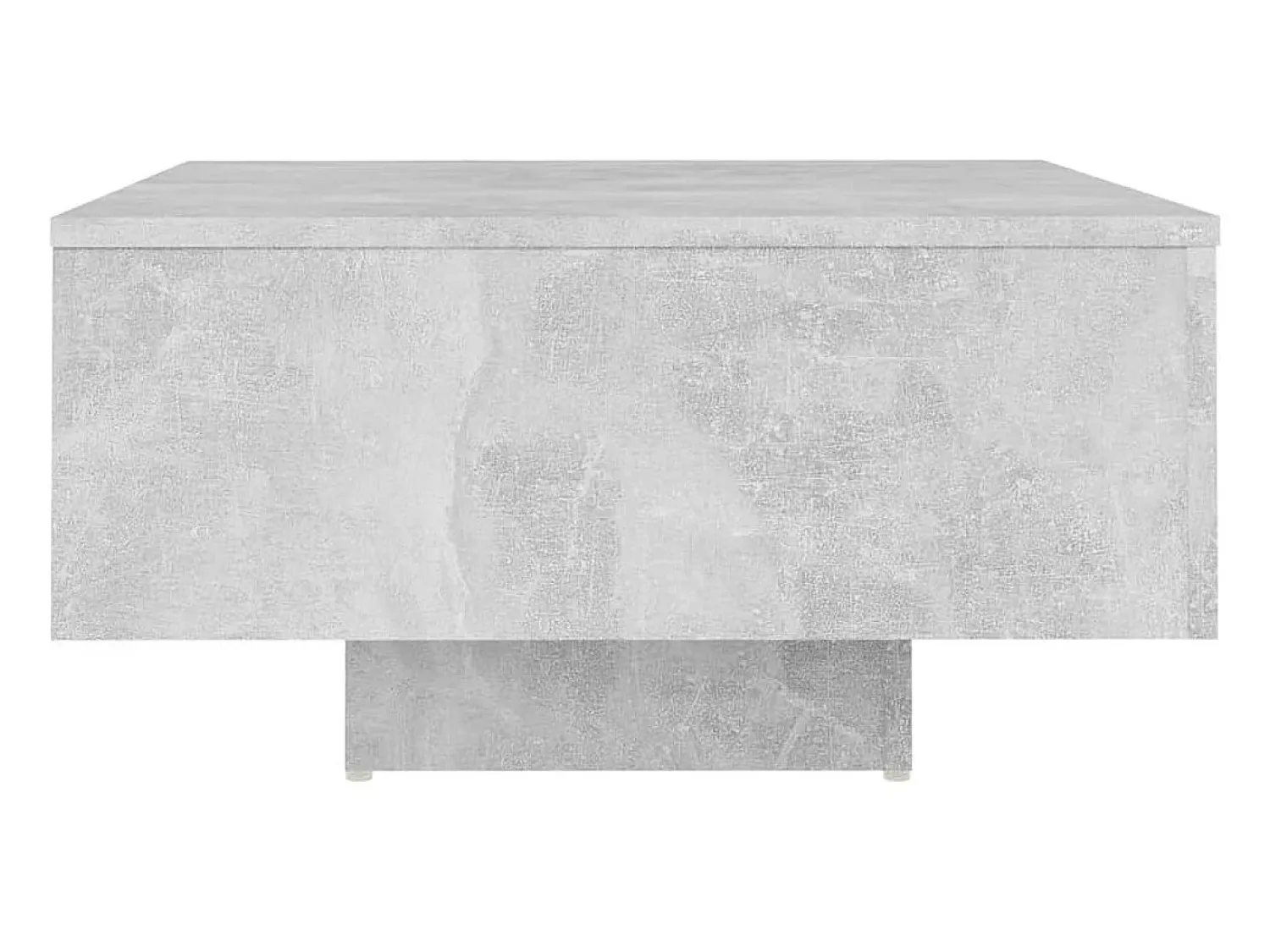 Mesa De Centro| Mesa de centro 60x60x31,5 cm derivados de madeira cinza cimento PT628453 Cinzento