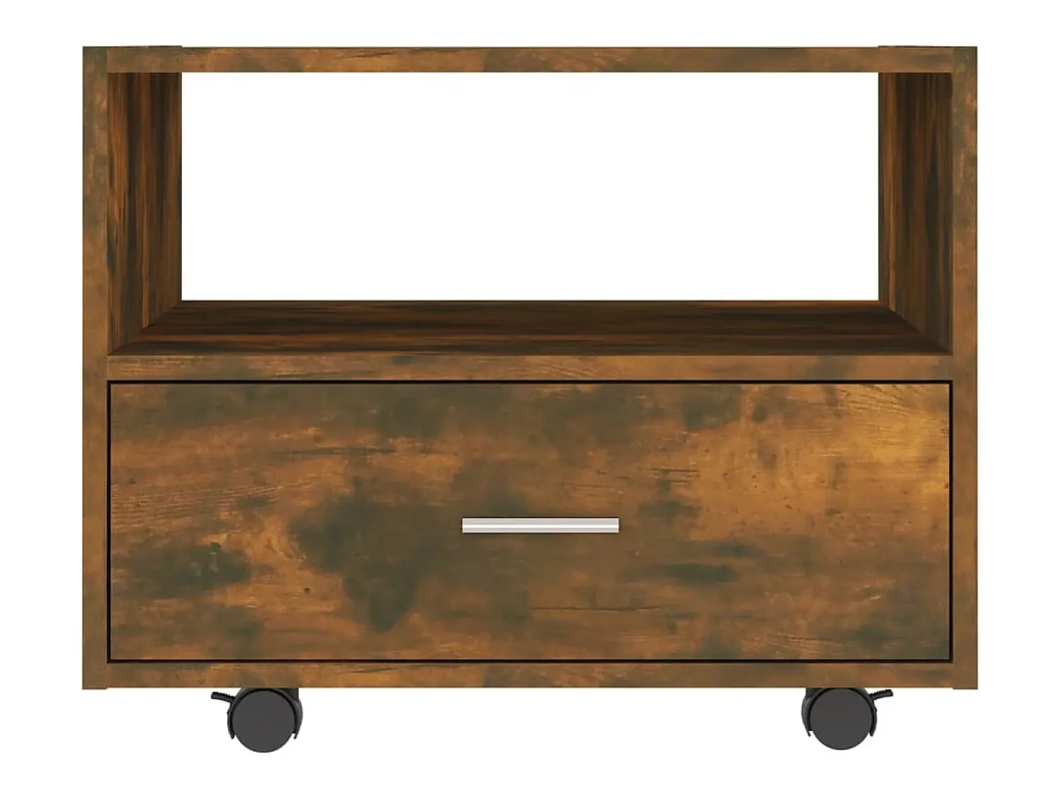 Mesa De Centro|vidaxl Mesa de centro 55x55x40 cm derivados de madeira carvalho fumado Natural claro
