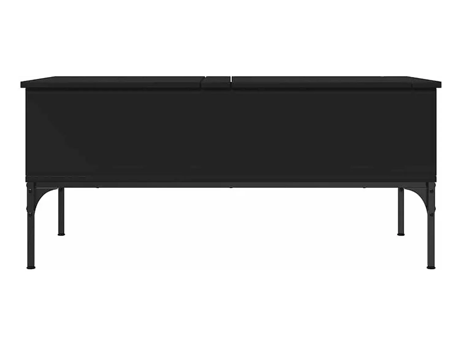 vidaxl Mesa de centro 100x50x45 cm derivados de madeira/metal^ Mesa De Centro