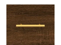 Best vidaxl Mesa de centro 50x50x40 cm derivados madeira carvalho castanho Natural claro