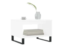 Mesa De Centro* Mesa de centro 60x50x40 cm derivados de madeira PT233139 Branco