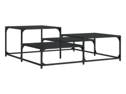vidaxl Mesa de centro 107x107x40 cm derivados de madeira^ Mesa De Centro