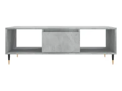 Mesa De Centro* Mesa de centro 104x60x35 cm derivados madeira cimento PT874727 Cinzento
