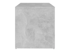 Mesa De Centro| Mesa de centro 59x36x38 cm derivados de madeira cimento PT943187 Cinzento
