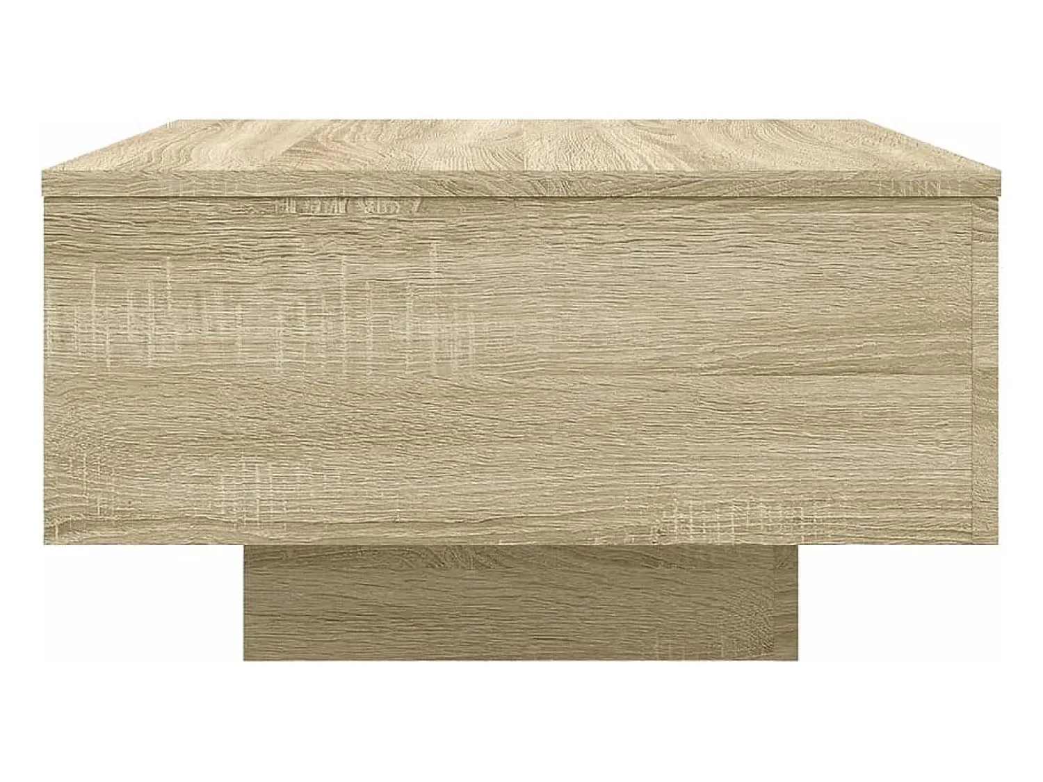 Mesa De Centro|vidaxl Mesa de centro 55x55x31 cm derivados de madeira carvalho sonoma Natural claro