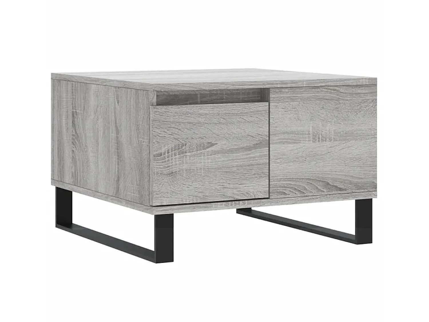 Mesa de centro 55x55x36,5 cm derivados de madeira cinza sonoma PT736628^ Mesa De Centro