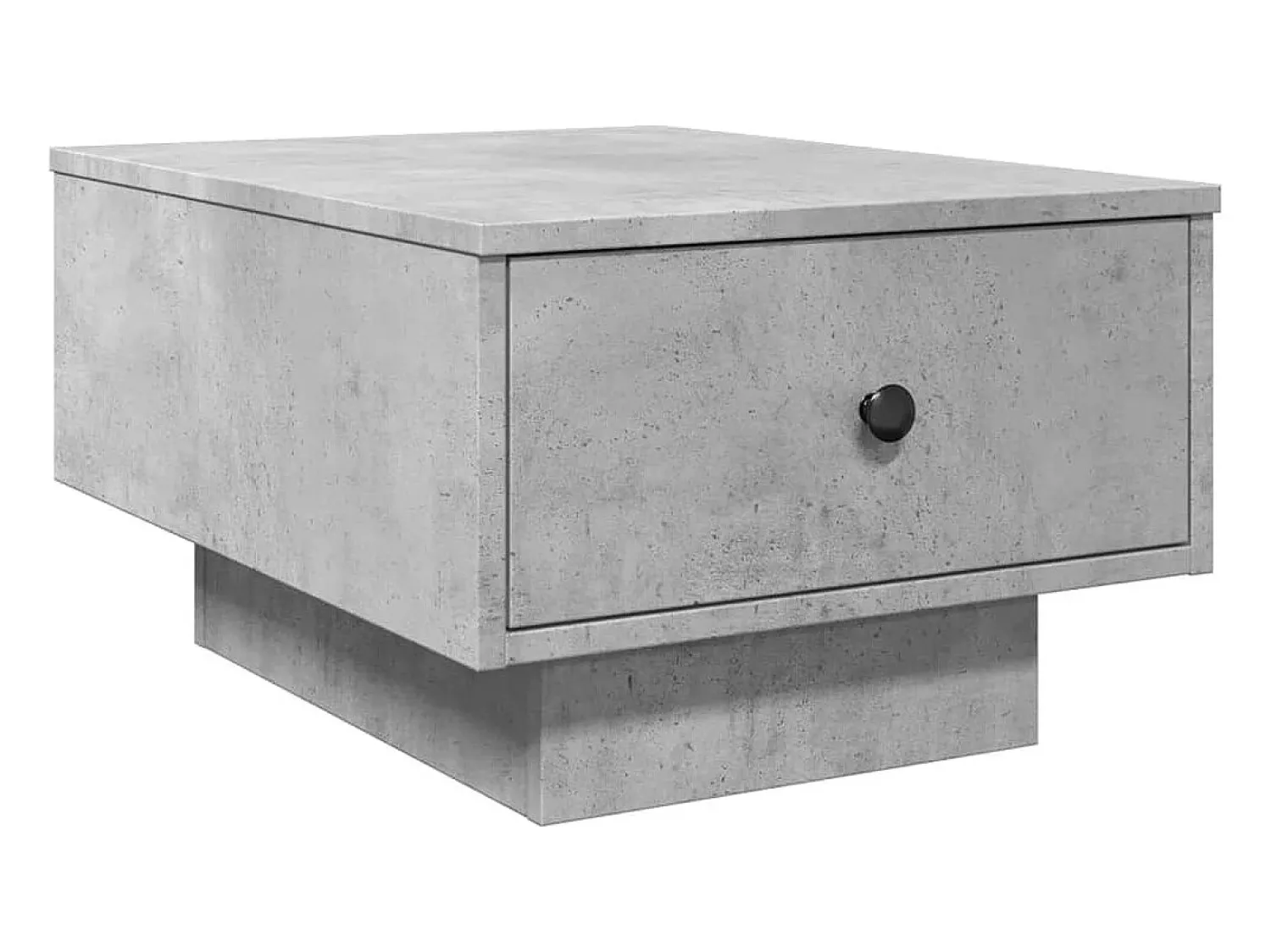 Mesa De Centro*vidaxl Mesa de centro 60x45x31 cm derivados de madeira cinza cimento Cinzento