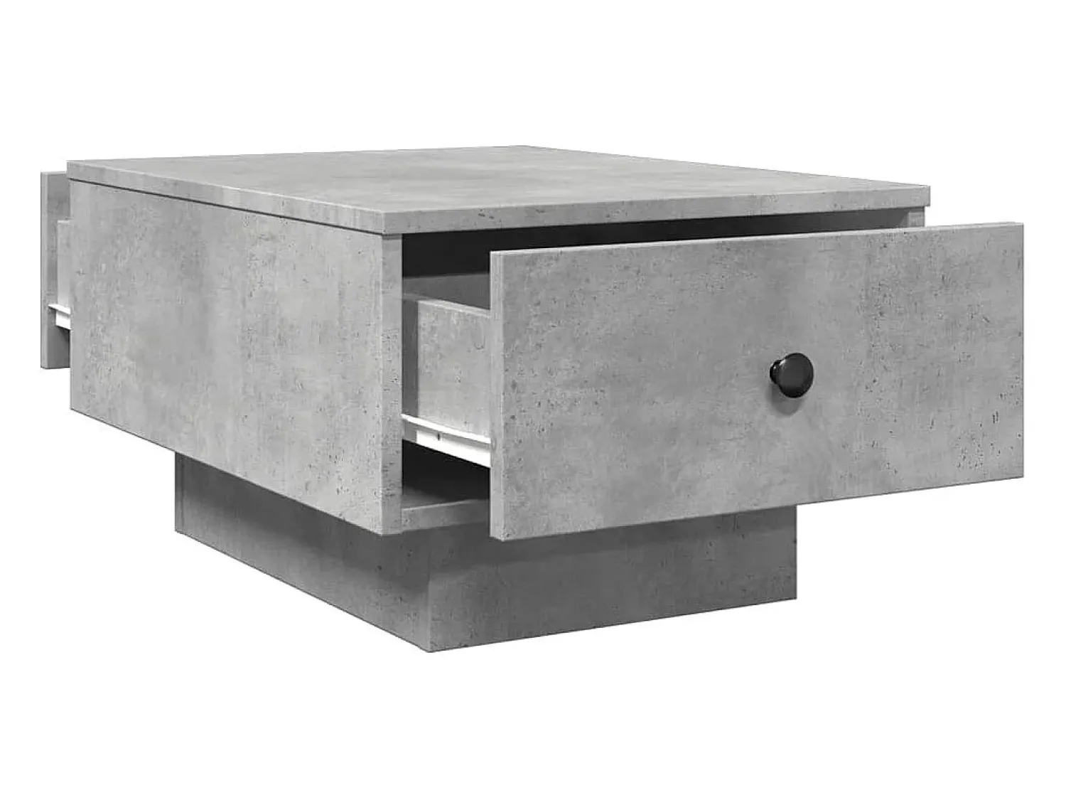 Mesa De Centro*vidaxl Mesa de centro 60x45x31 cm derivados de madeira cinza cimento Cinzento