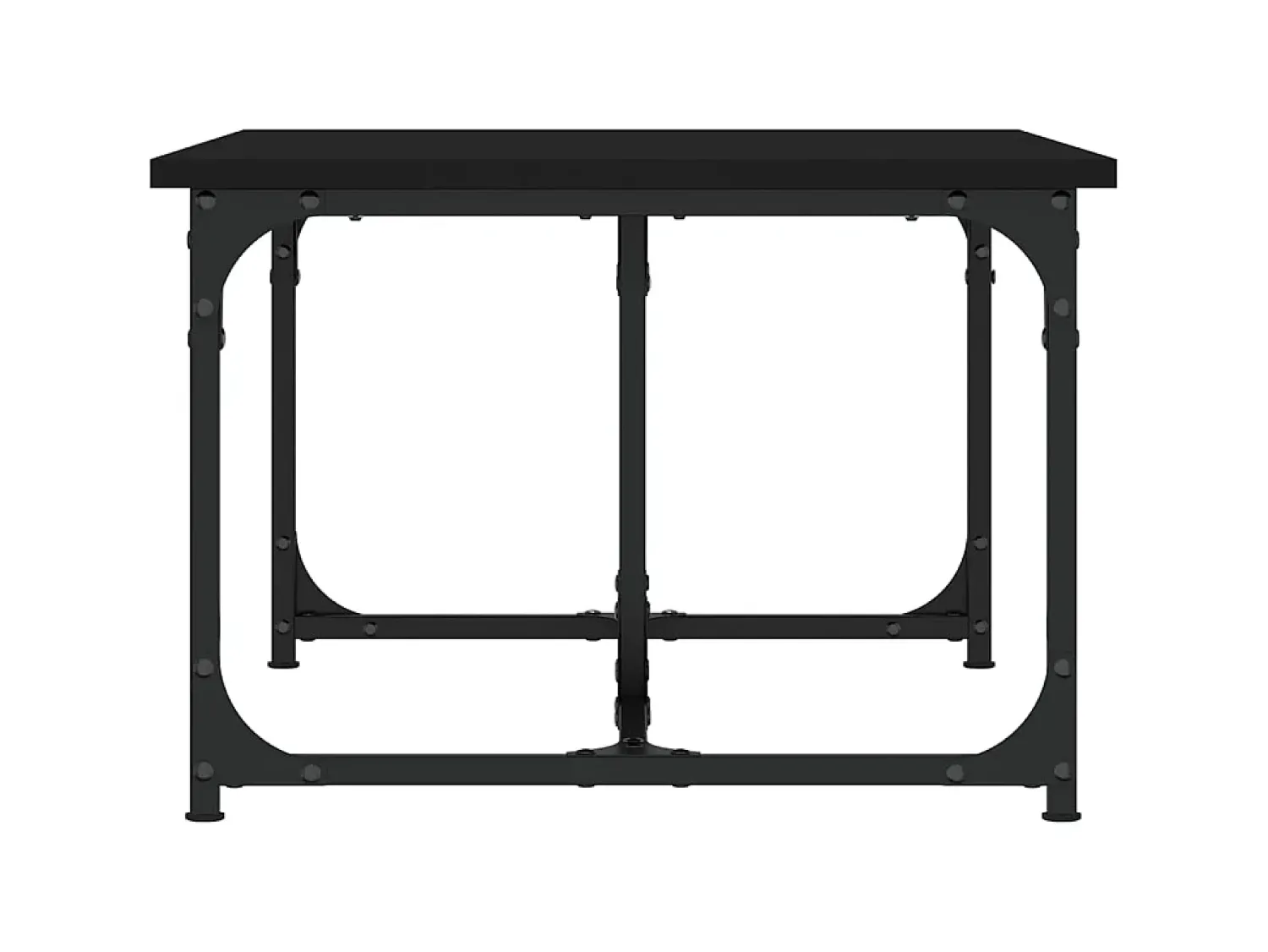 Discount Mesa de centro 90x50x35 cm derivados de madeira PT954844 Preto