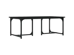 Discount Mesa de centro 90x50x35 cm derivados de madeira PT954844 Preto