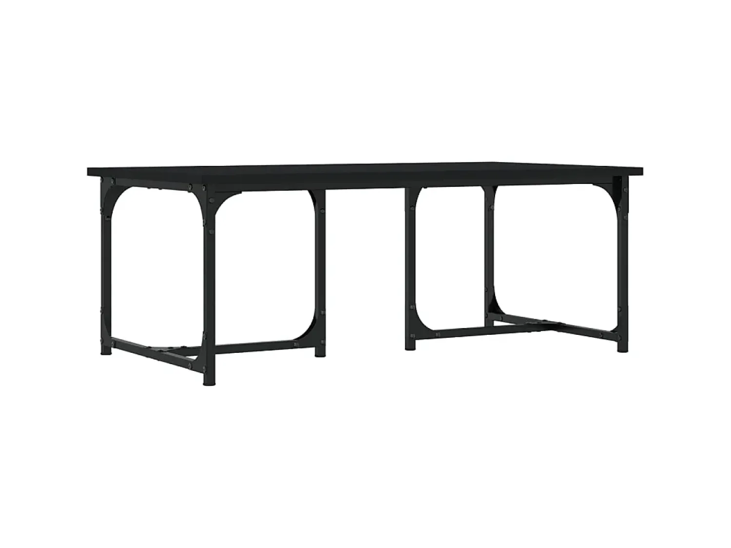 Discount Mesa de centro 90x50x35 cm derivados de madeira PT954844 Preto