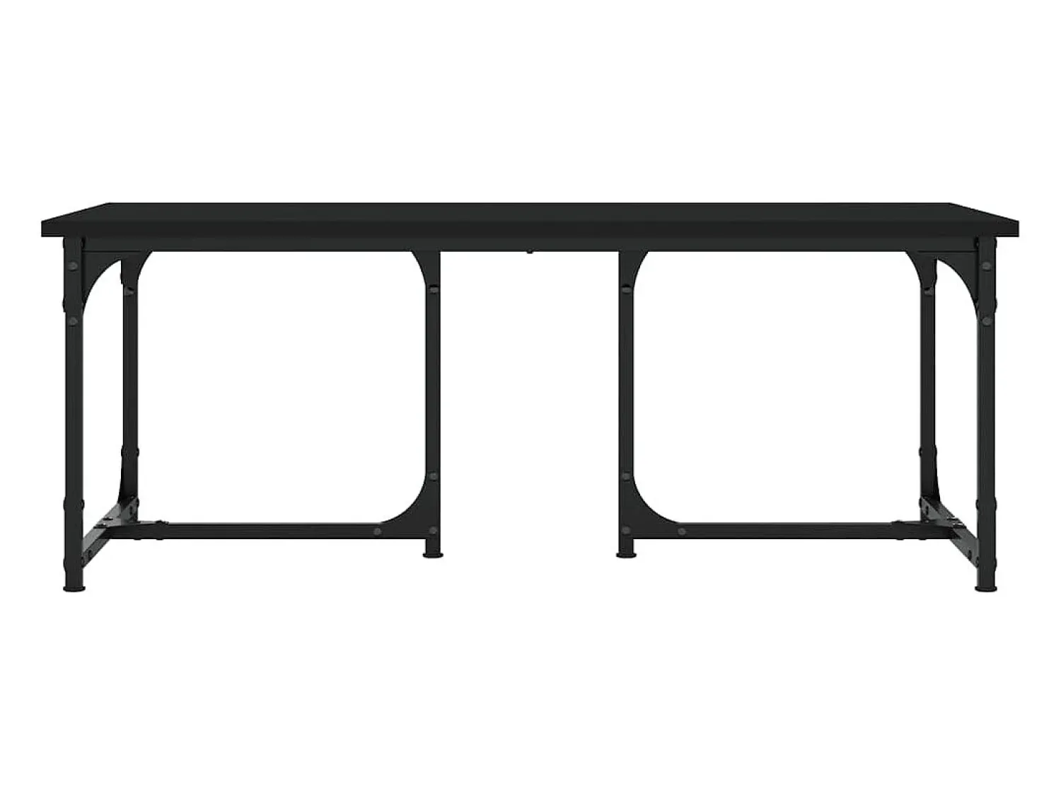 Discount Mesa de centro 90x50x35 cm derivados de madeira PT954844 Preto