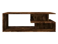 Hot vidaxl Mesa de centro 102x55x35 cm derivados madeira carvalho fumado Natural claro