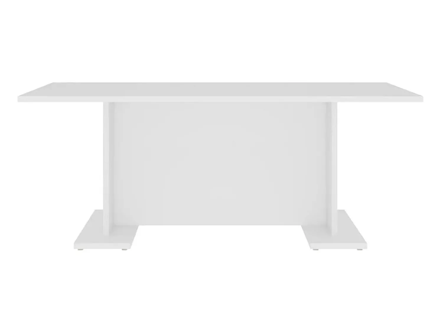 Mesa De Centro* Mesa de centro 103,5x60x40 cm derivados de madeira PT609680 Branco