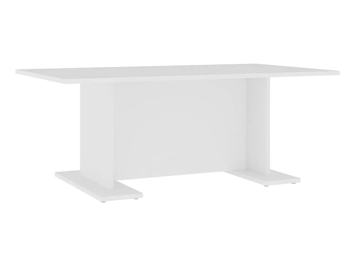 Mesa De Centro* Mesa de centro 103,5x60x40 cm derivados de madeira PT609680 Branco