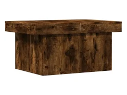 Best Mesa de centro 80x55x40 cm derivados de madeira carvalho fumado PT187790 Castanho