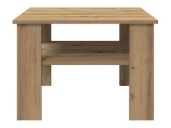 Sale vidaxl Mesa de centro 60x60x42 cm derivados madeira carvalho castanho Natural claro