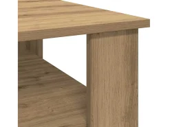 Sale vidaxl Mesa de centro 60x60x42 cm derivados madeira carvalho castanho Natural claro