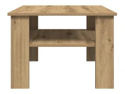 Sale vidaxl Mesa de centro 60x60x42 cm derivados madeira carvalho castanho Natural claro