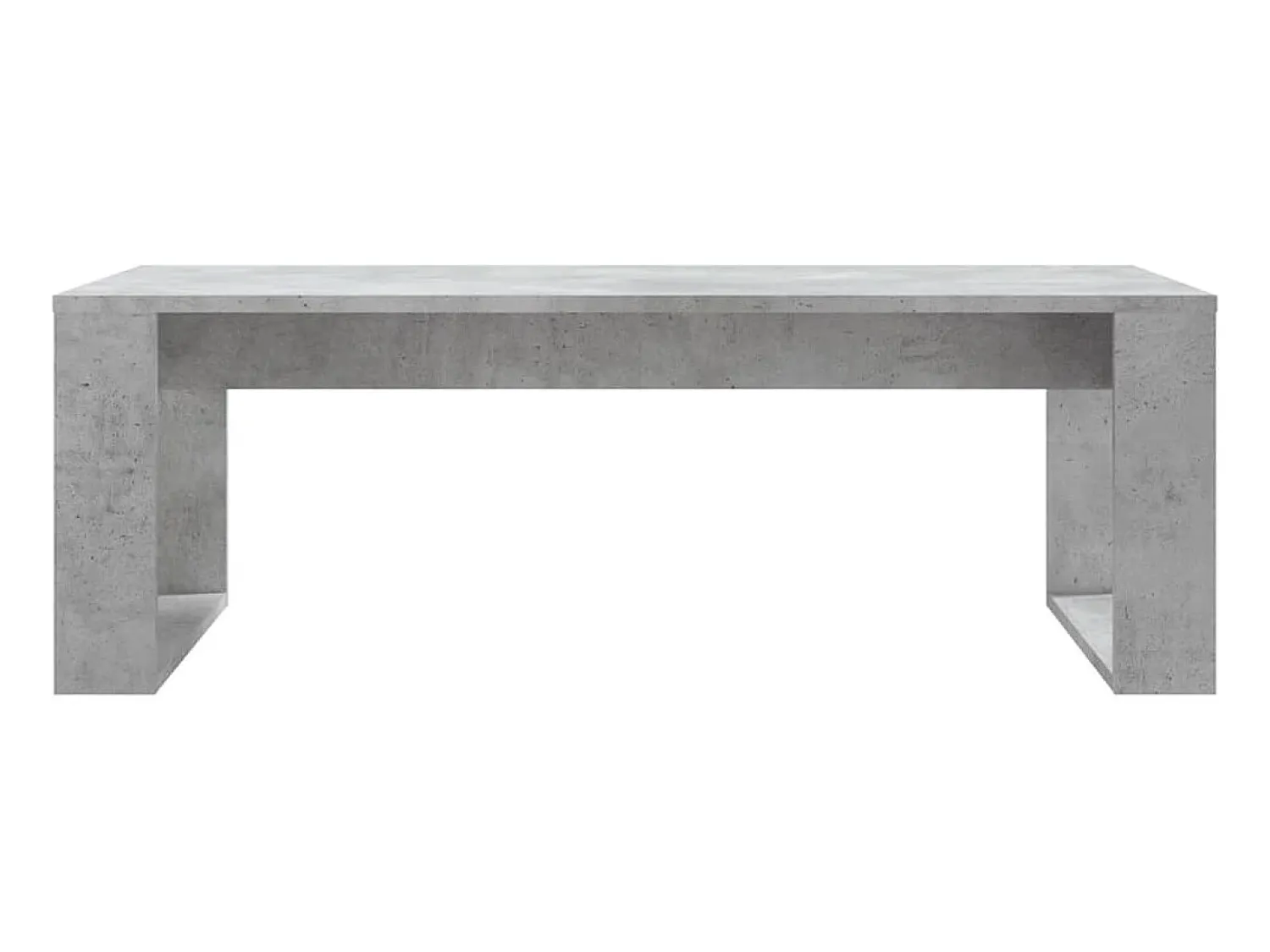 Mesa De Centro* Mesa de centro 102x50x35 cm derivados madeira cimento PT305898 Cinzento