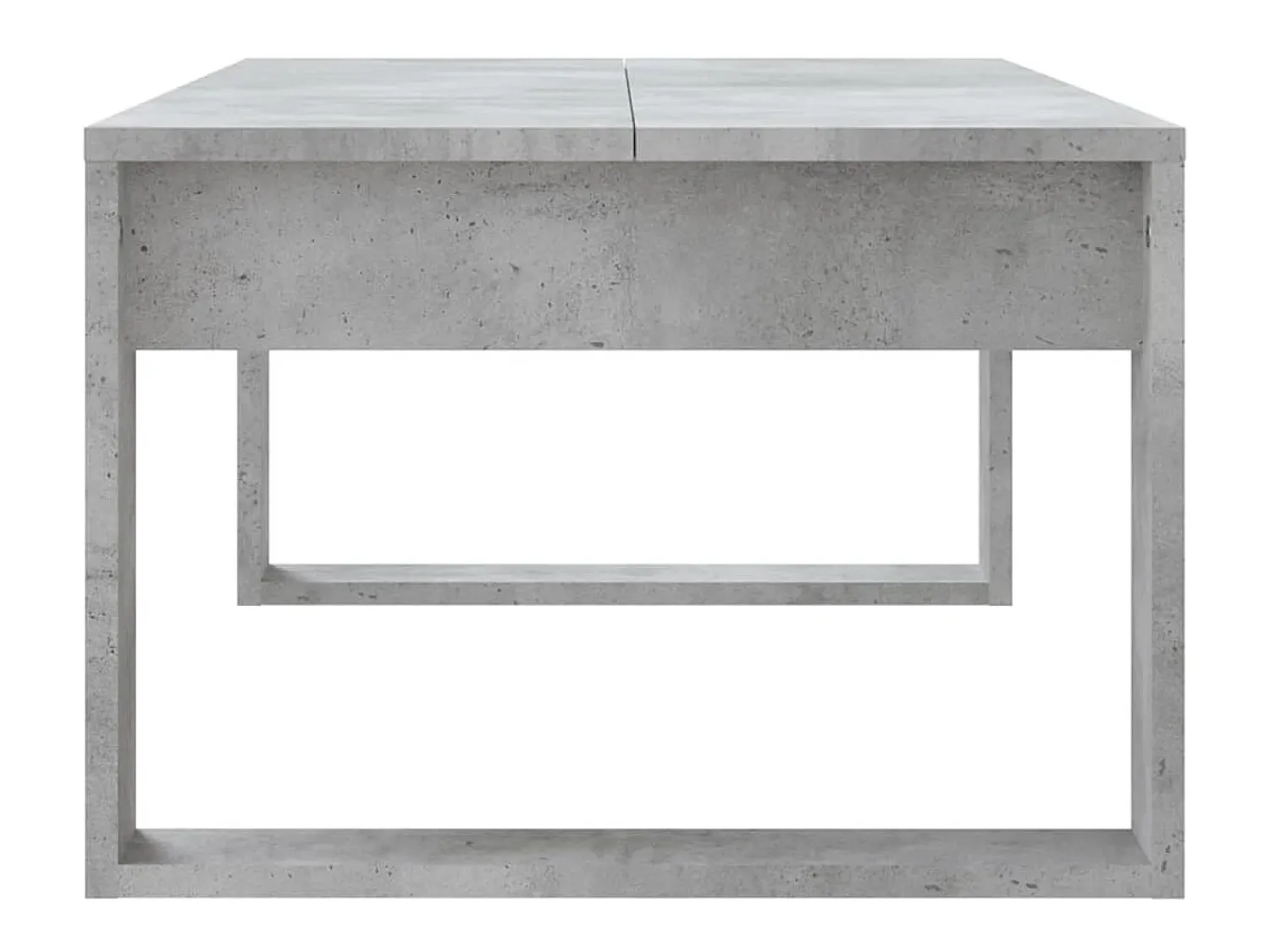 Mesa De Centro* Mesa de centro 102x50x35 cm derivados madeira cimento PT305898 Cinzento