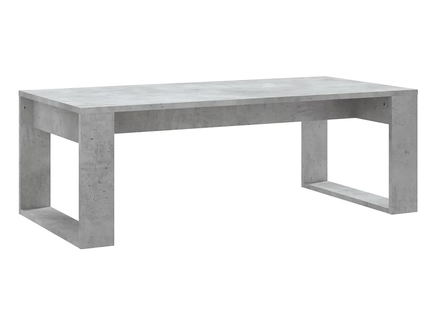 Mesa De Centro* Mesa de centro 102x50x35 cm derivados madeira cimento PT305898 Cinzento