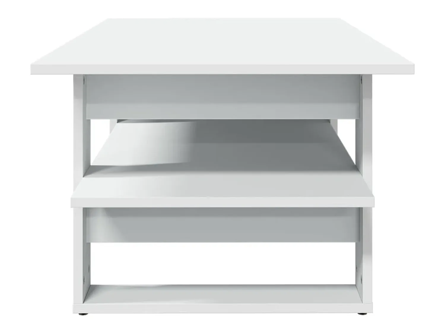 Mesa De Centro* Mesa de centro 102x55x42 cm derivados de madeira PT429662 Branco