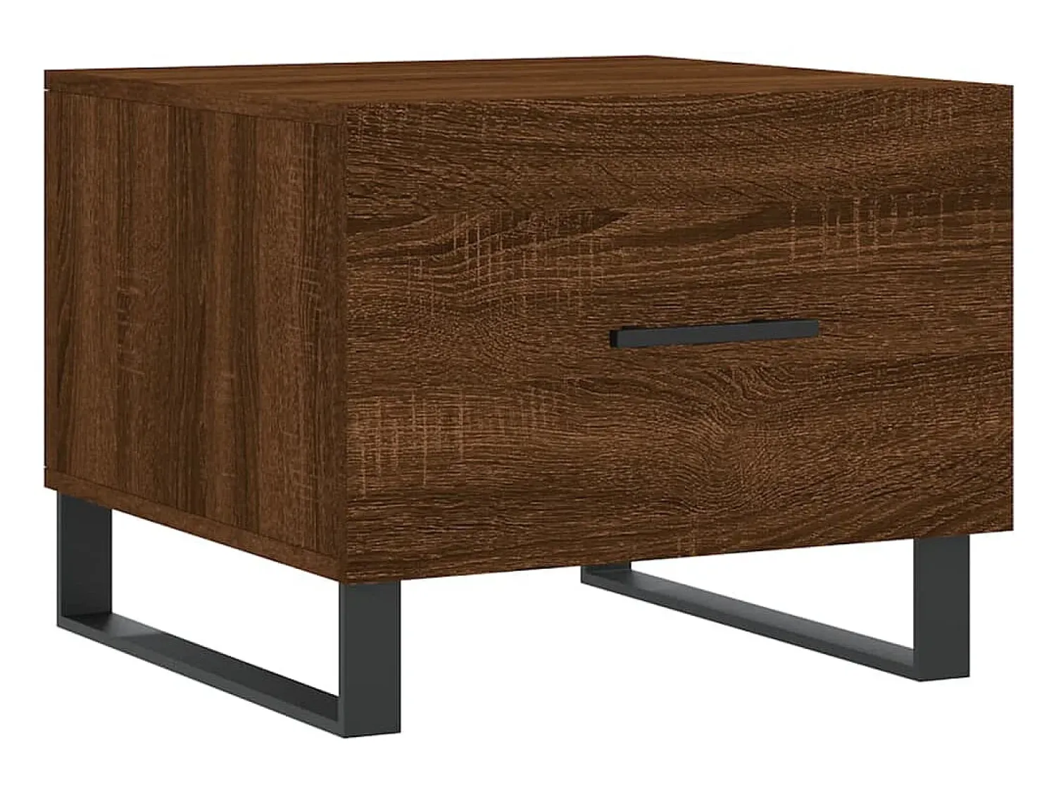 Clearance Mesa de centro 50x50x40 cm derivados madeira carvalho PT766839 Castanho