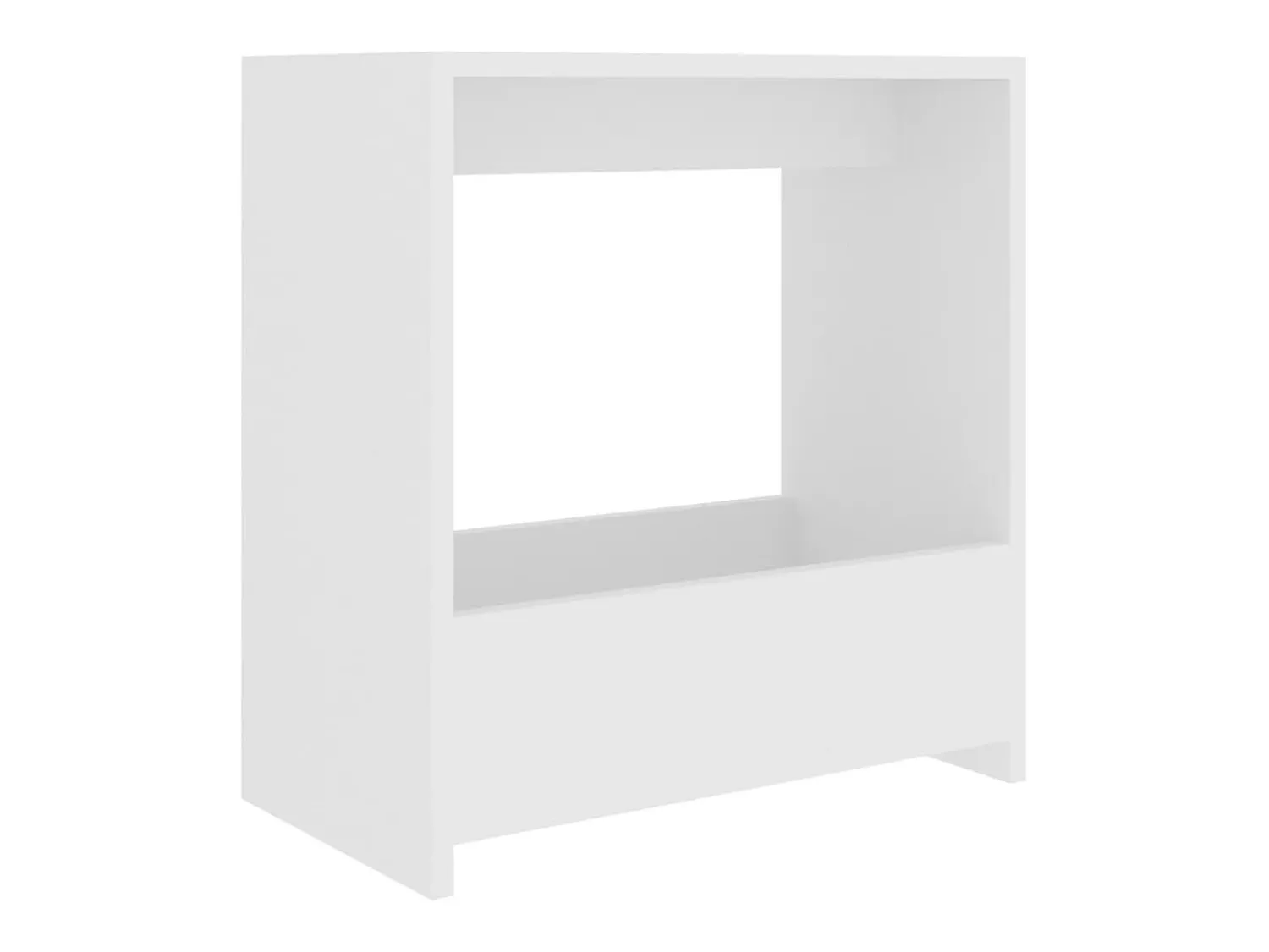 Mesa De Centro* Mesa de centro 50x26x50 cm derivados de madeira PT879195 Branco