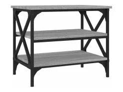 Mesa de centro 55x38x45 cm derivados de madeira sonoma PT616131^ Mesa De Centro