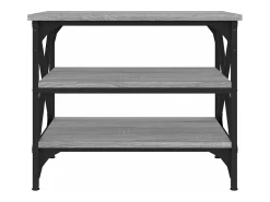 Mesa de centro 55x38x45 cm derivados de madeira sonoma PT616131^ Mesa De Centro