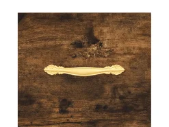 Mesa De Centro|vidaxl Mesa de centro 50x50x40 cm derivados de madeira carvalho fumado Natural claro