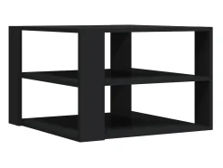 Mesa de centro 59,5x59,5x40 cm derivados de madeira PT398798 Preto