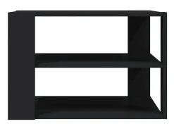Mesa de centro 59,5x59,5x40 cm derivados de madeira PT398798 Preto