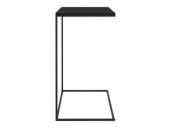 Mesa De Apoio| Mesa de centro 55x35x66 cm derivados de madeira PT842838 Preto